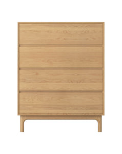 American Oak Tallboy