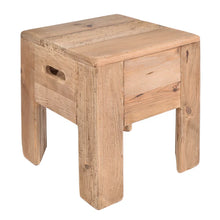 Load image into Gallery viewer, Recycled Pine Stacking Stool