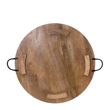 Load image into Gallery viewer, Round Serving Board with Handles